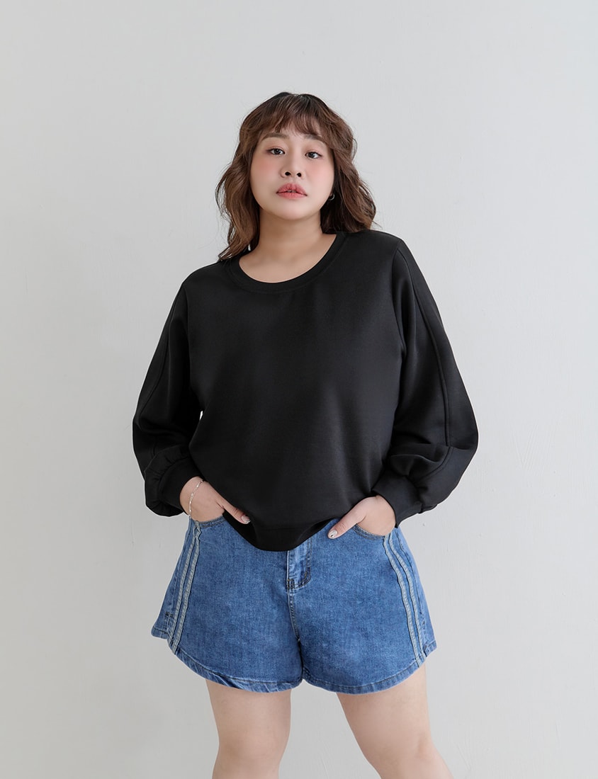 Cloud Cotton Multi-Color Plus Size Oversized Sweater