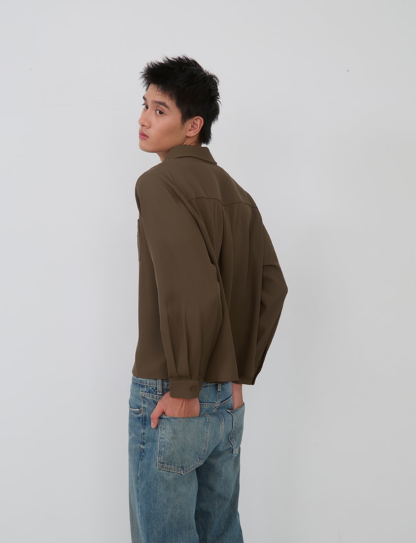 Versatile Wrinkle-Resistant Oversized Plus Size Long Sleeve Shirt (Unisex)